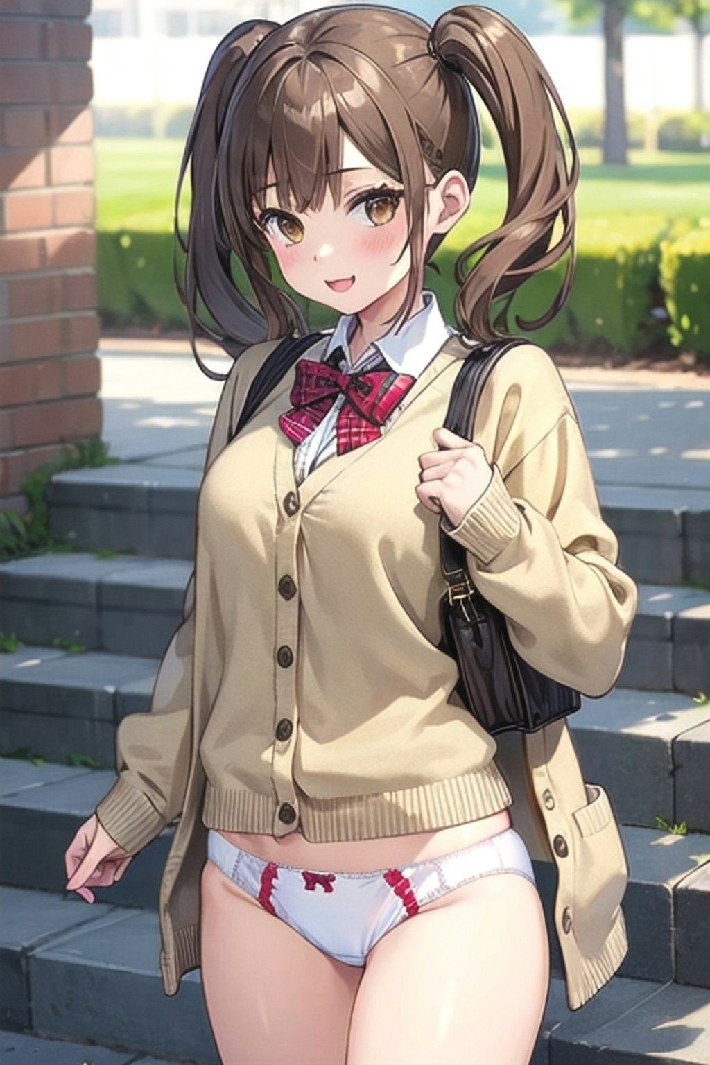 School twintails girl