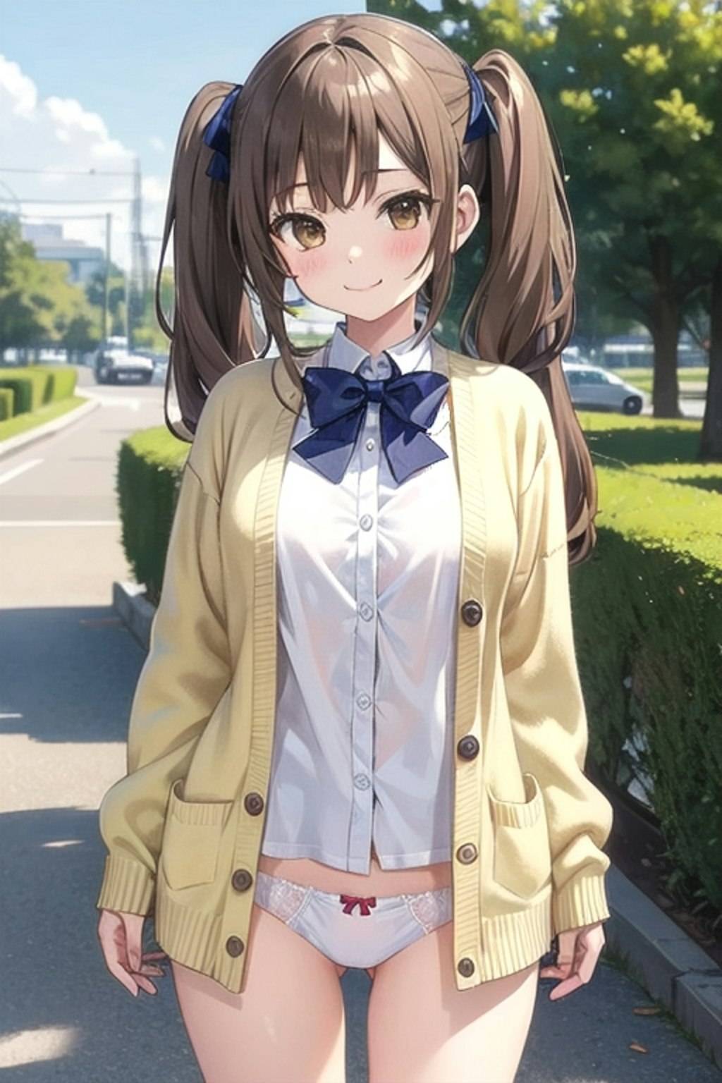 School twintails girl