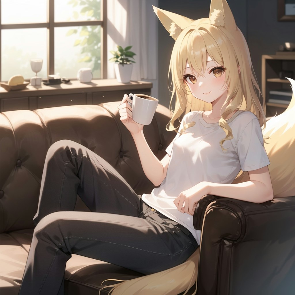 狐っ娘のコーヒーブレイク