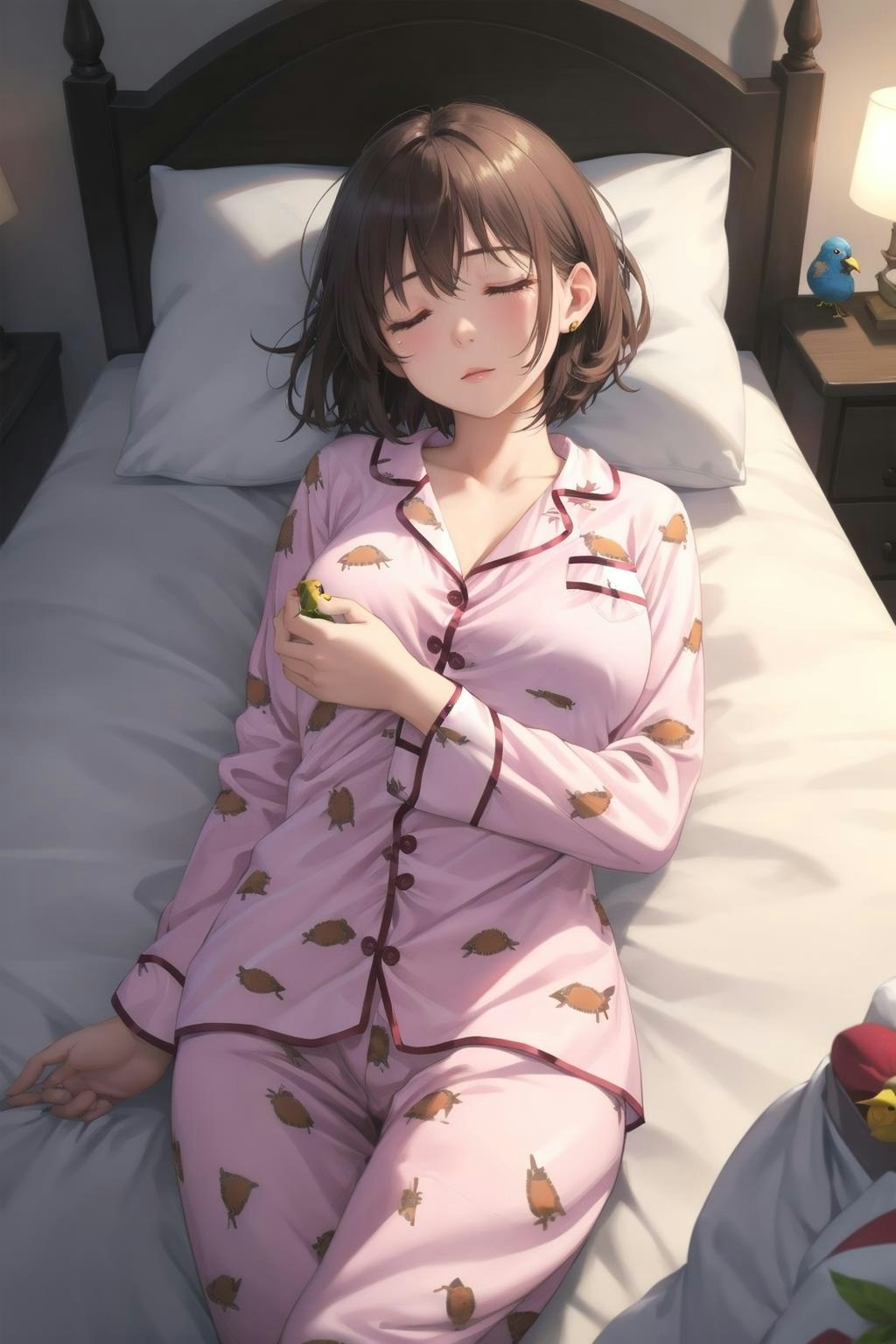 ちょいエロ睡眠女性