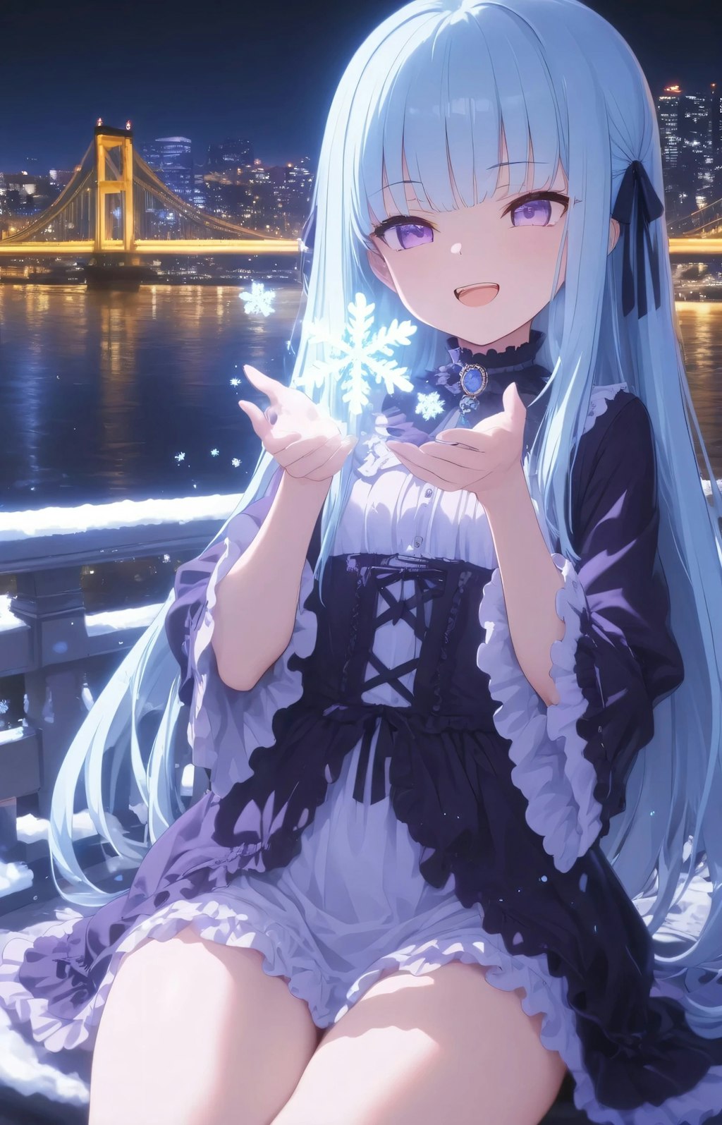 エヘヘ〜🎶 ロリ スーパーメイドちゃん🧊❄