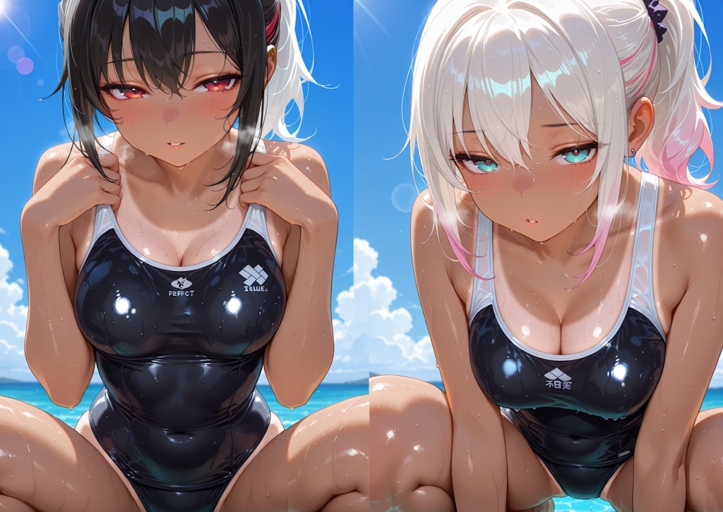 夏！海！水着！・・・スクール水着♪