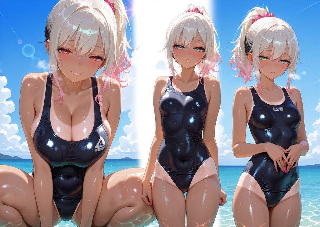 夏！海！水着！・・・スクール水着♪