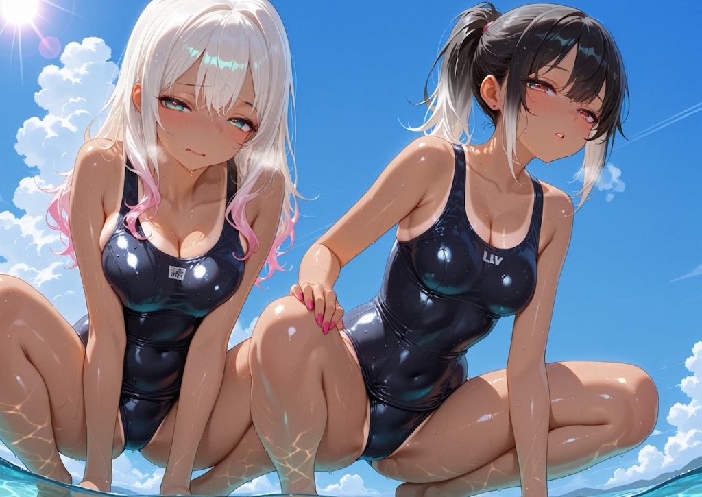 夏！海！水着！・・・スクール水着♪