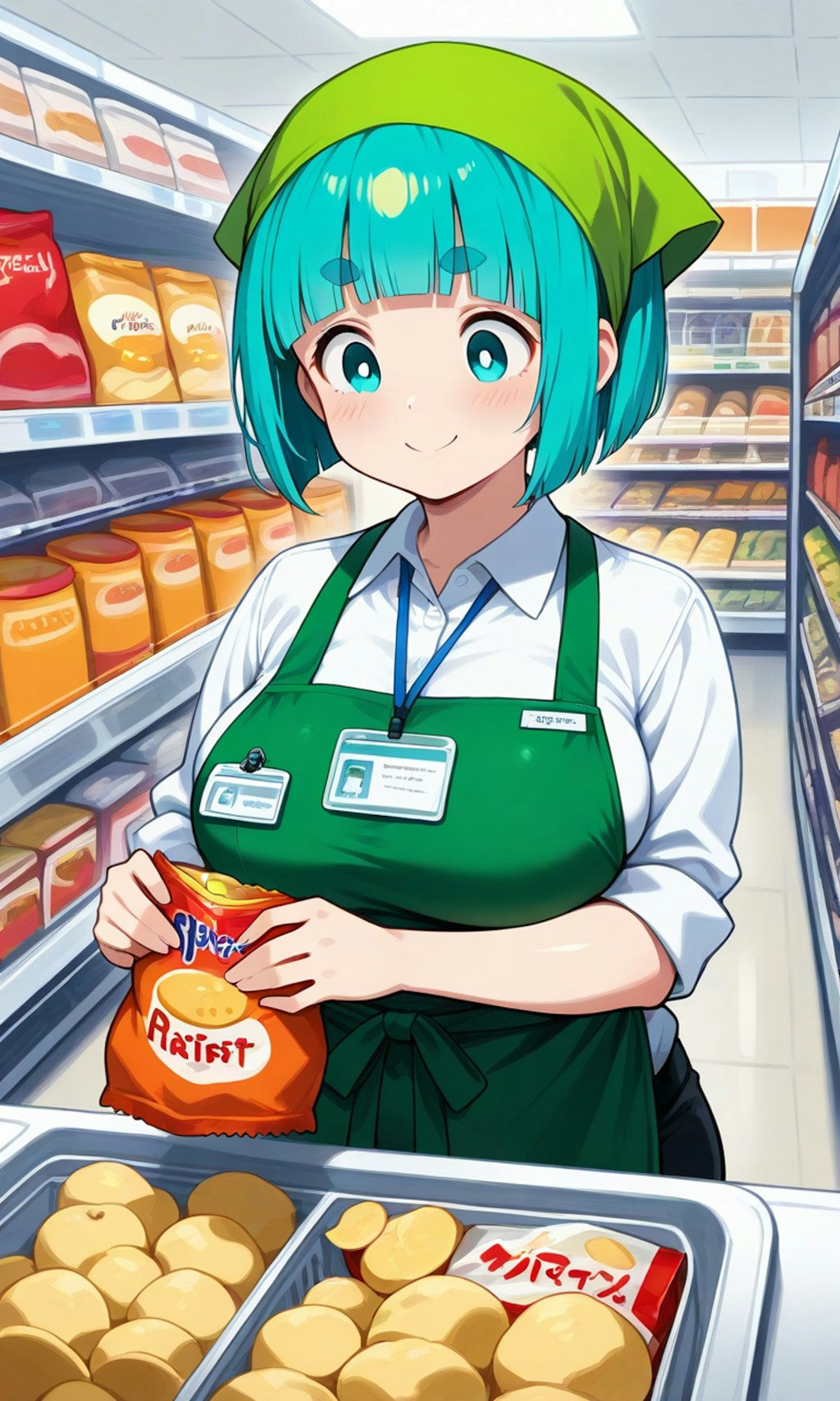 新商品のポテチですよ〜⤴️いかがですか〜？