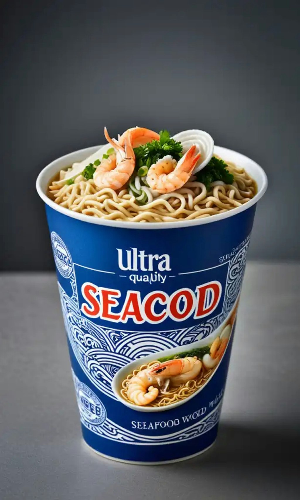 ultra seafood noodle（海鮮麺販売促進チャレンジ）