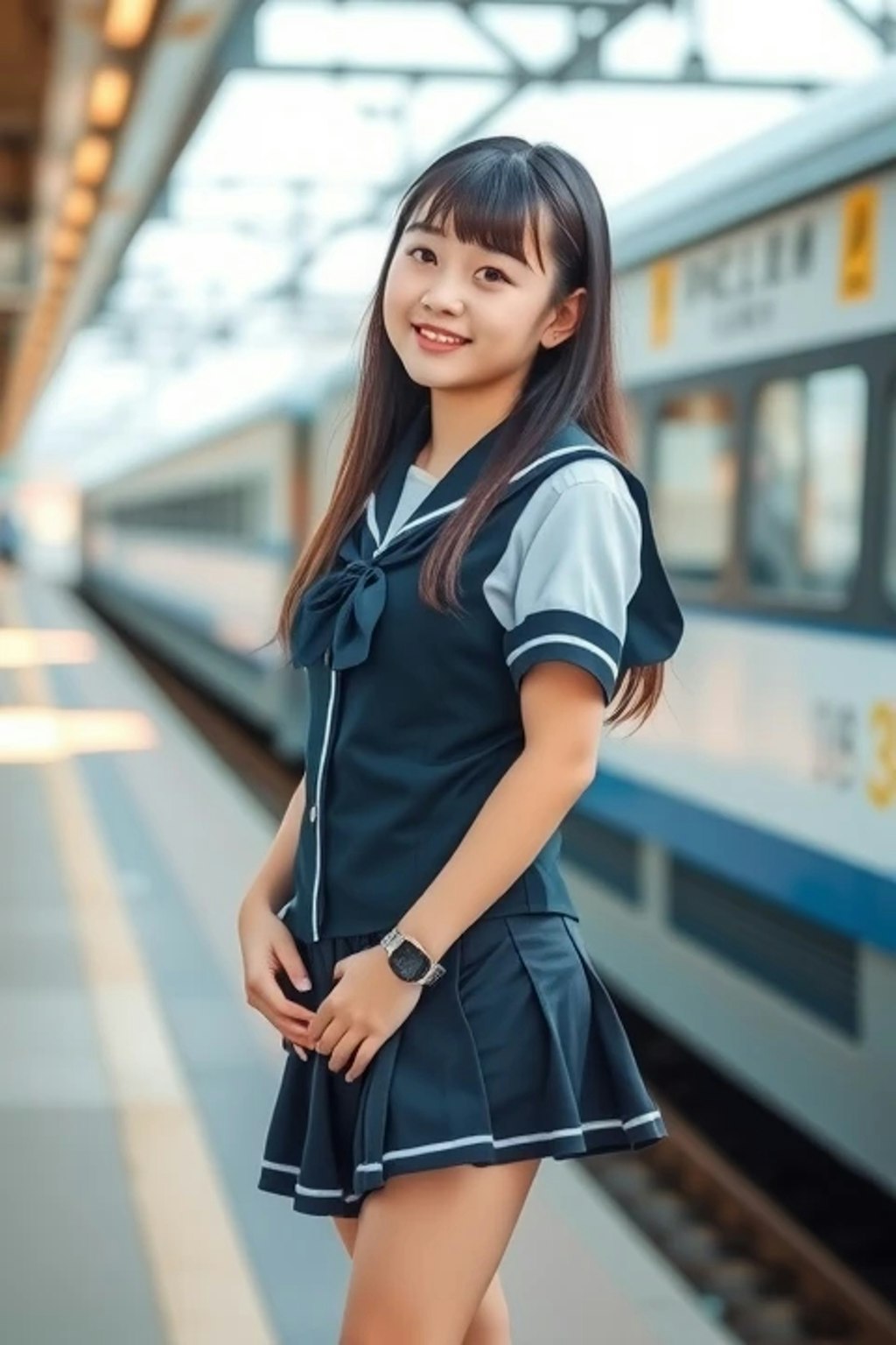 制服姿