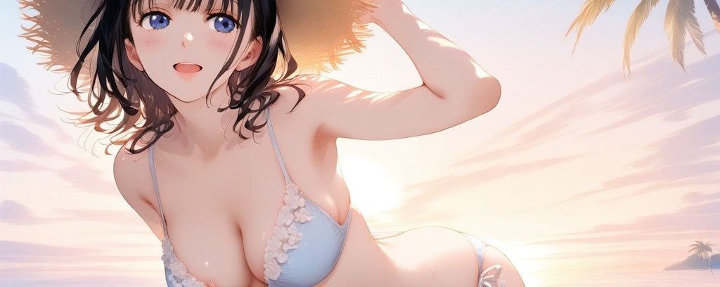 🌊💕海でひと泳ぎ💕🌊