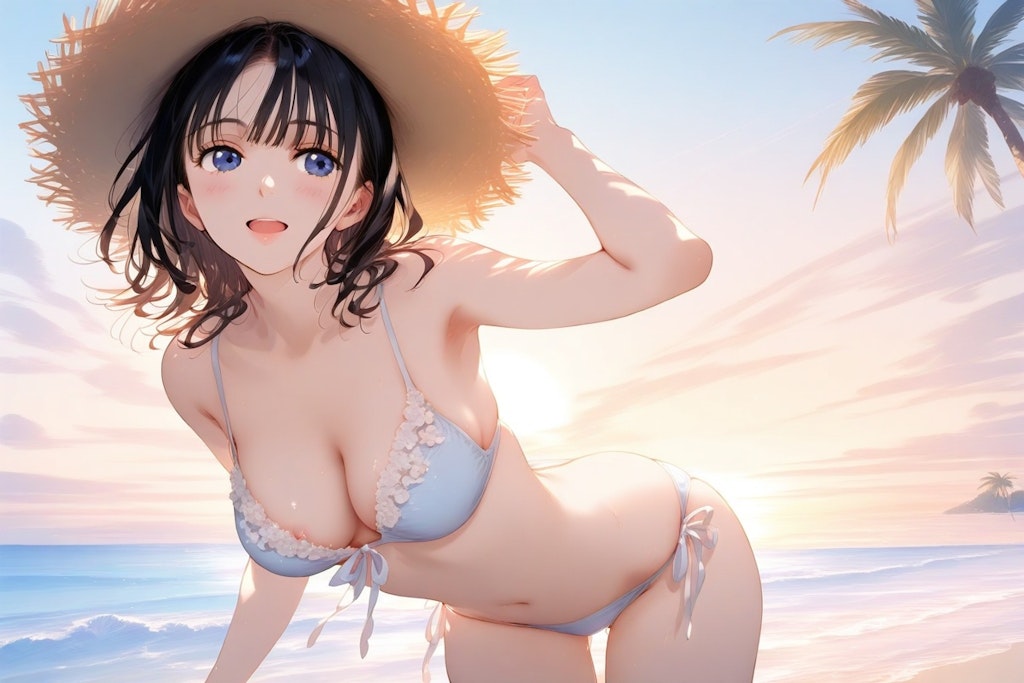 🌊💕海でひと泳ぎ💕🌊