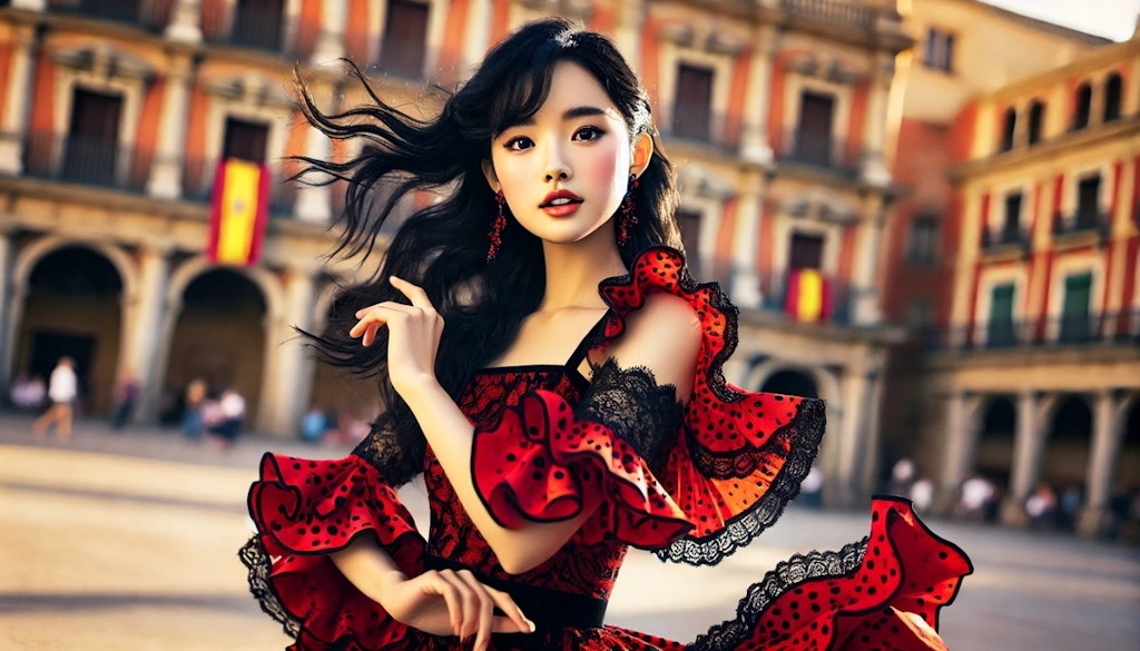 スペインのフラメンコドレス（Flamenco Dress）