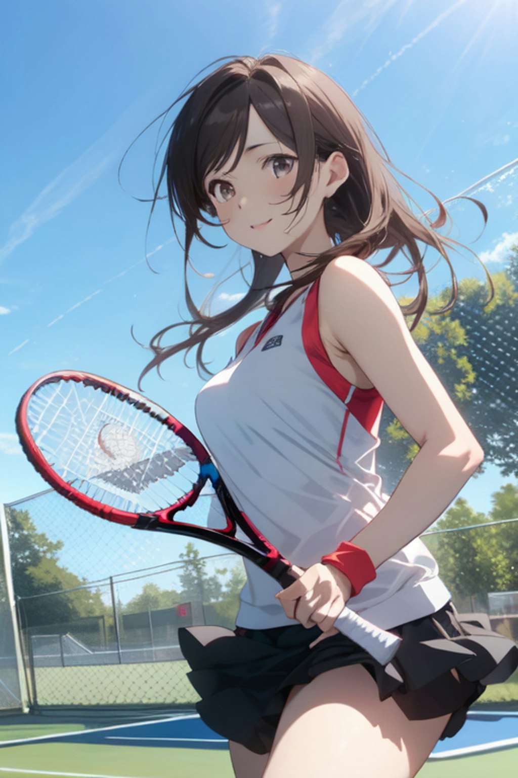 レンタル彼女とテニスデート