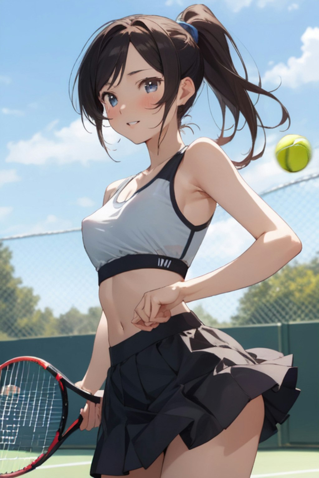 レンタル彼女とテニスデート
