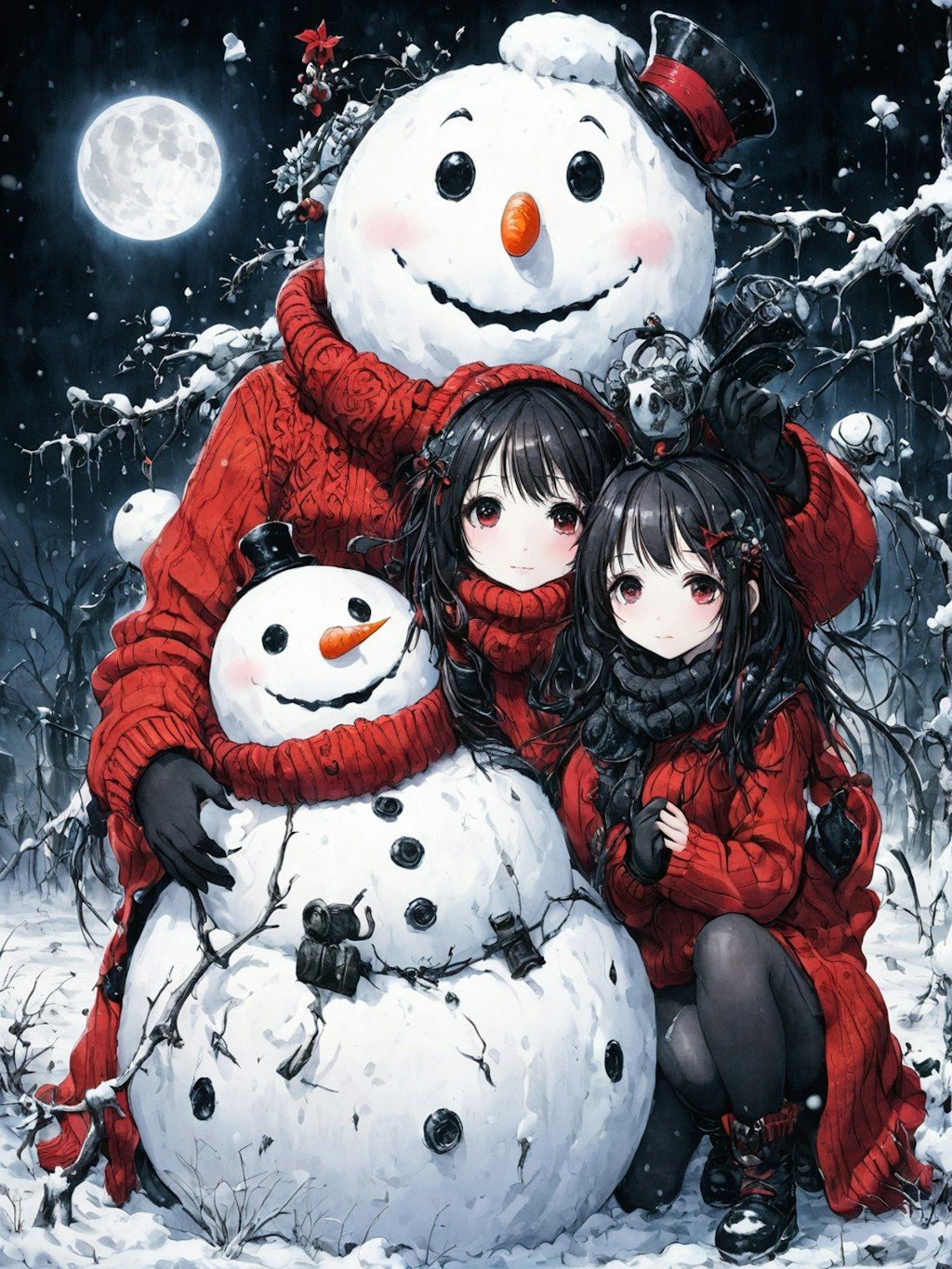 雪だるまん