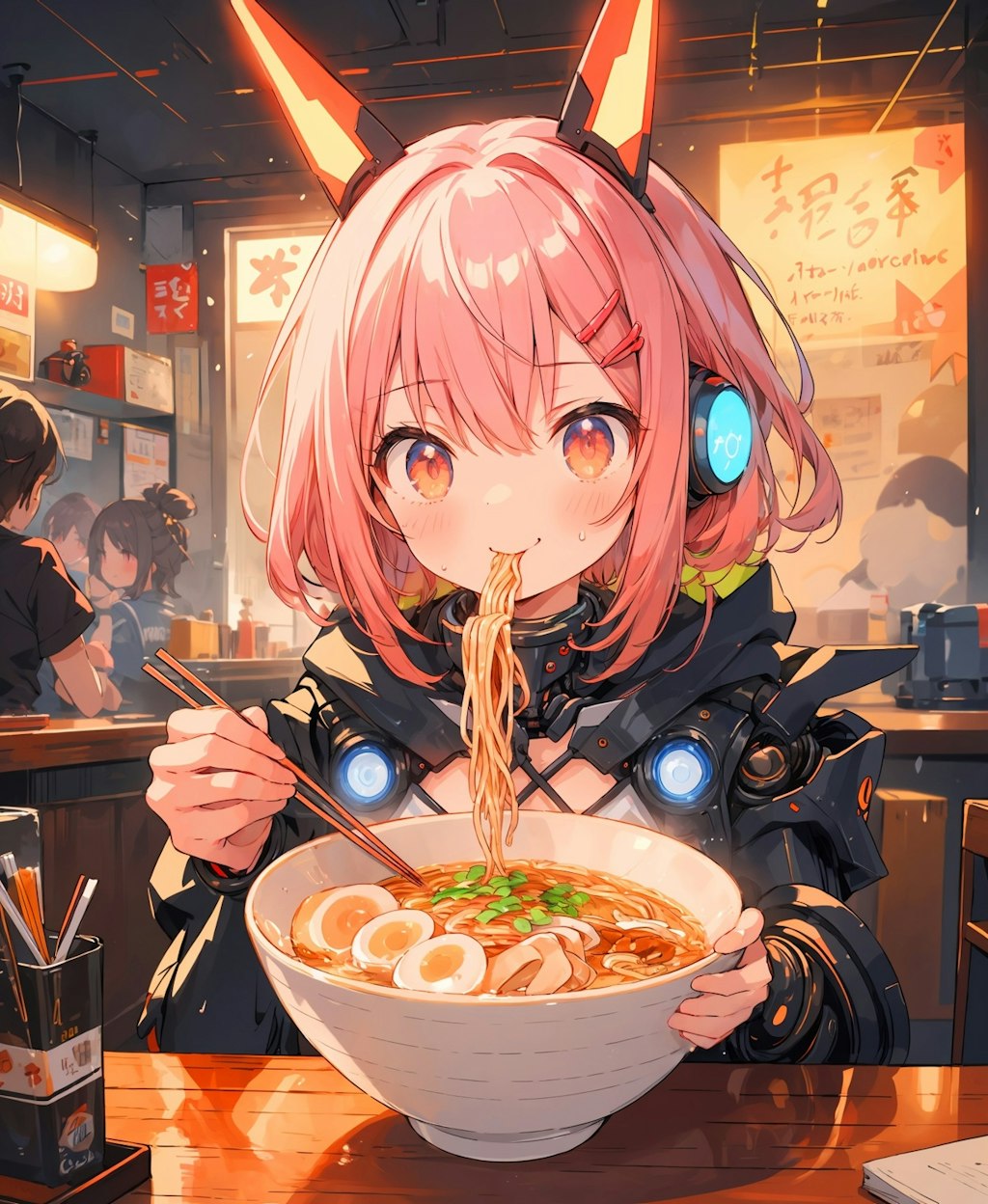 サイバー ラーメン少女