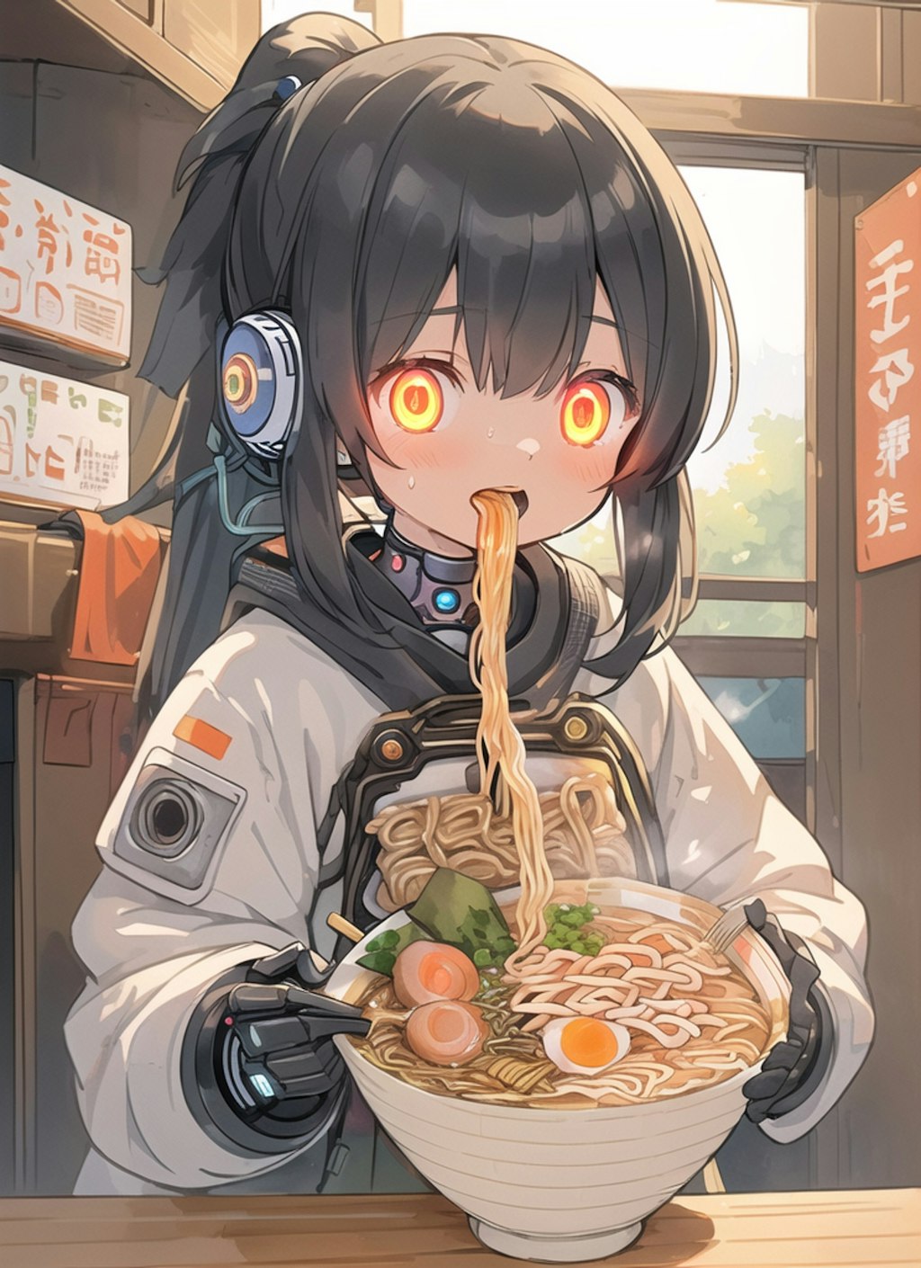 サイバー ラーメン少女