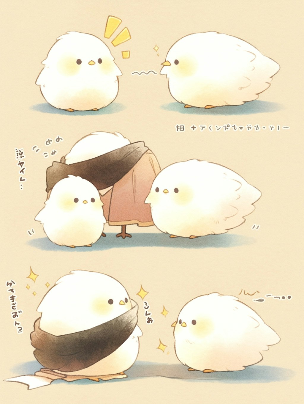 鳥さんの会話シーン