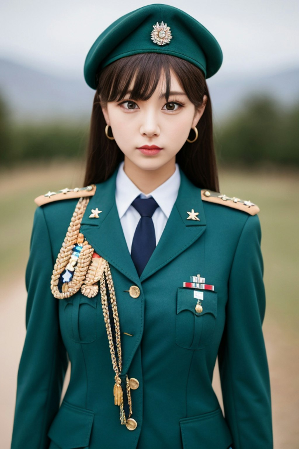 女軍人