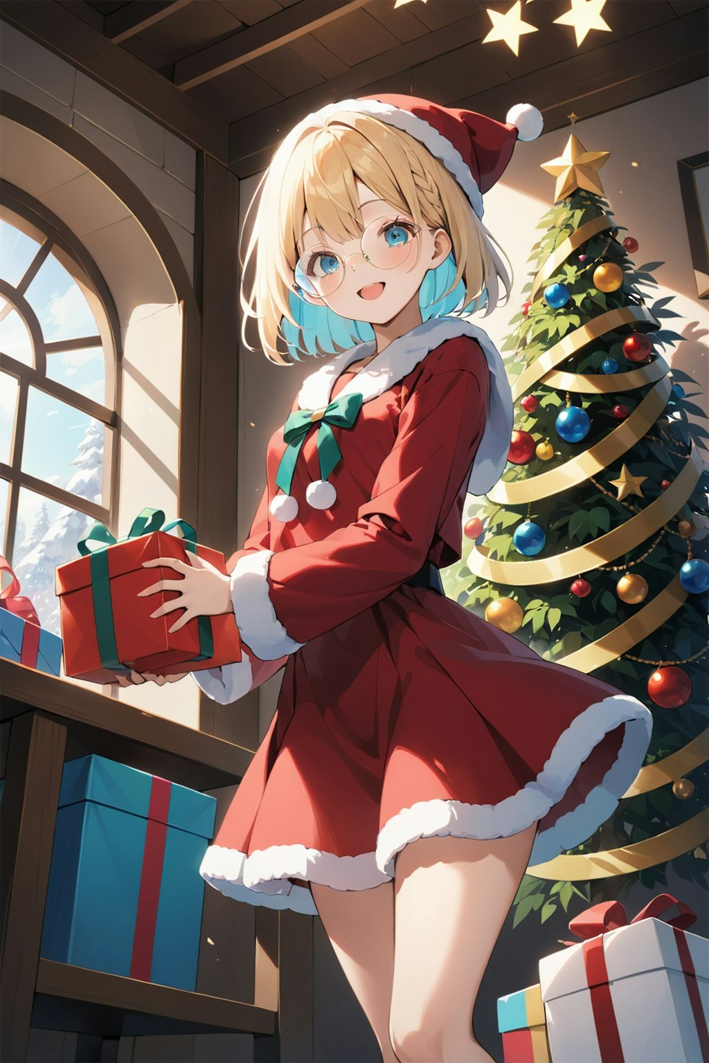 クリスマスのステラちゃん