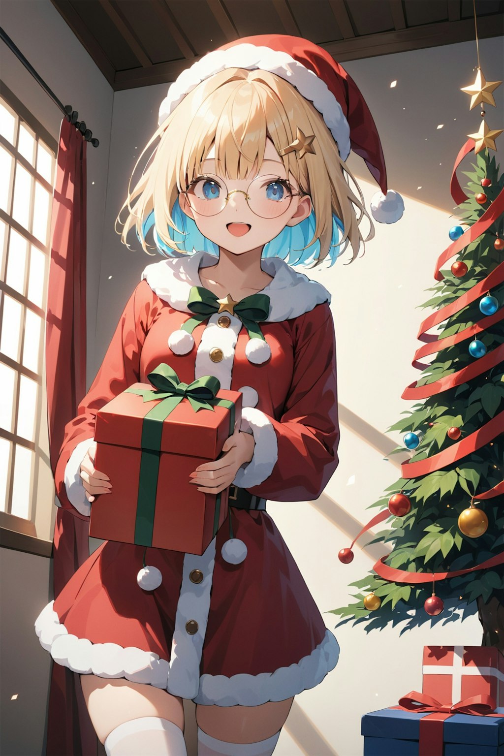 クリスマスのステラちゃん