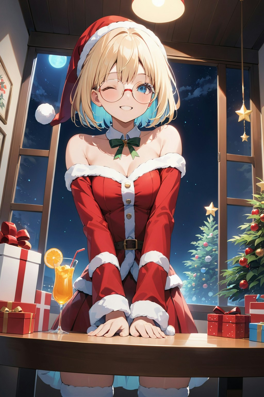 クリスマスのステラちゃん