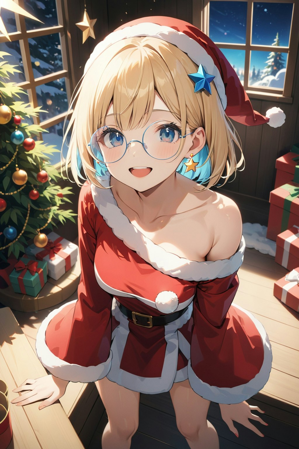 クリスマスのステラちゃん