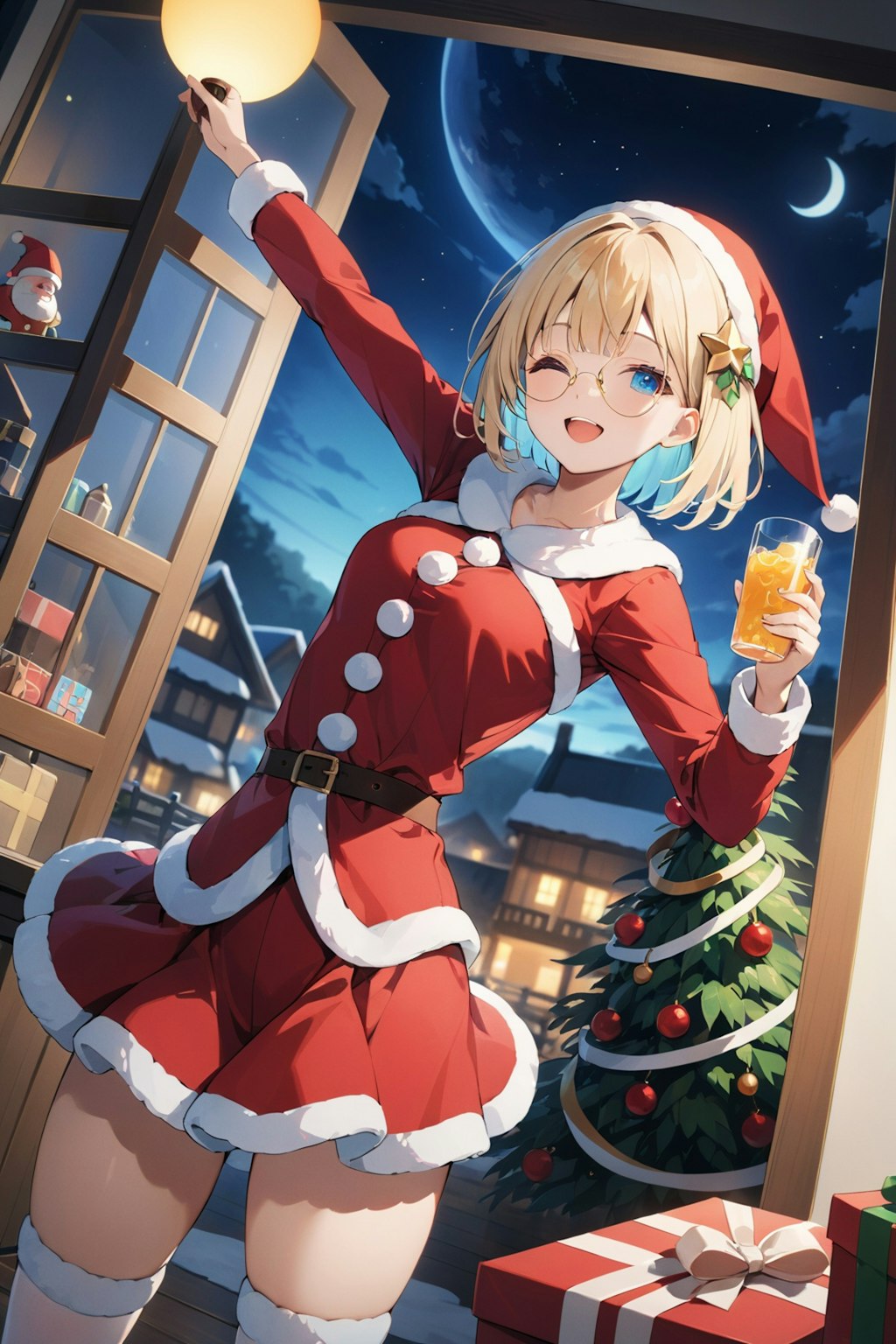 クリスマスのステラちゃん