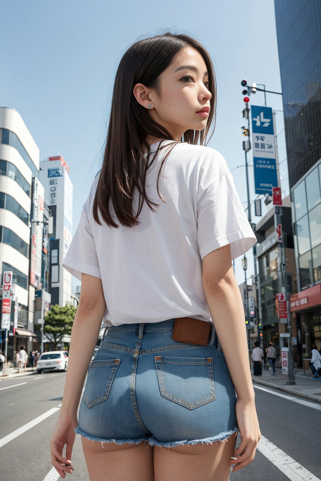 ホットパンツ女子