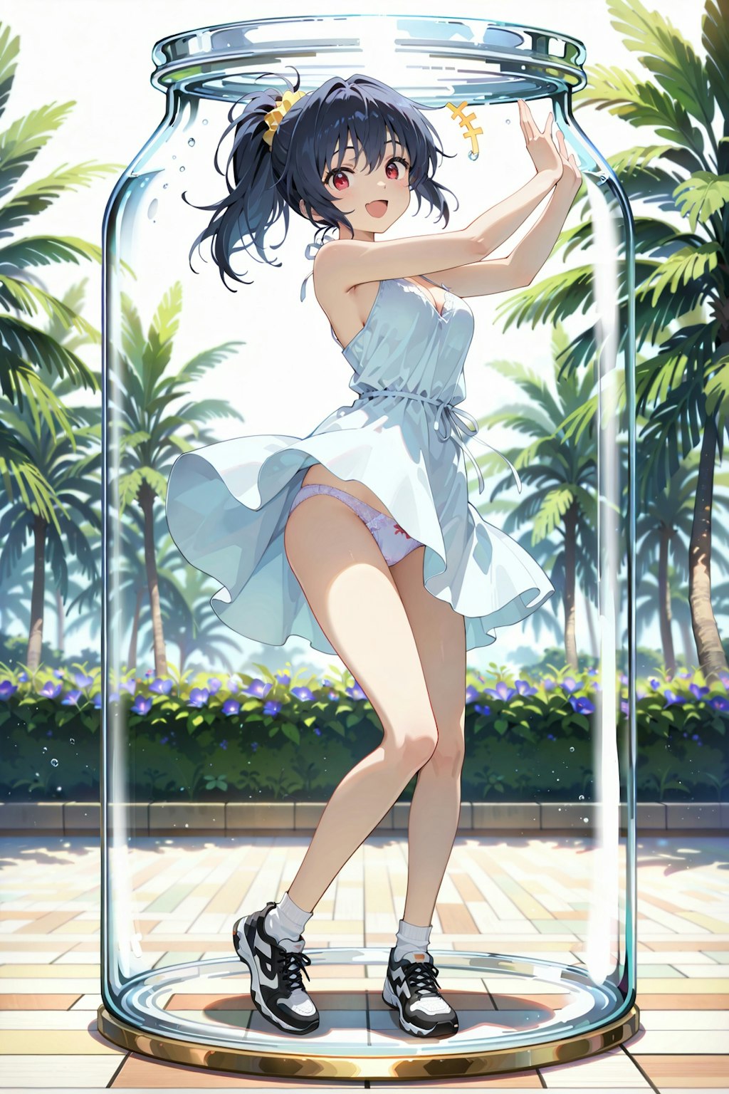 瓶詰めパンチラ撮影会 Y614