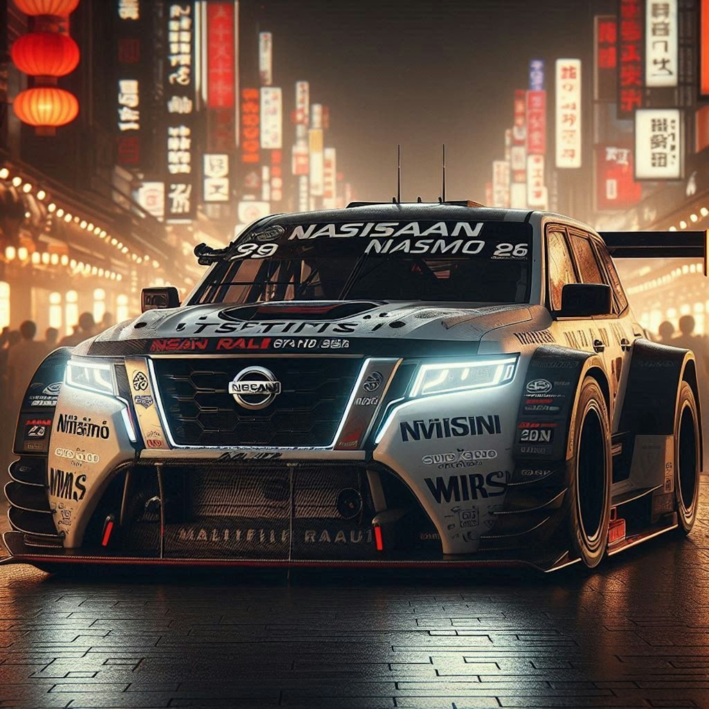 日産パトロールNISMOレーシングカー