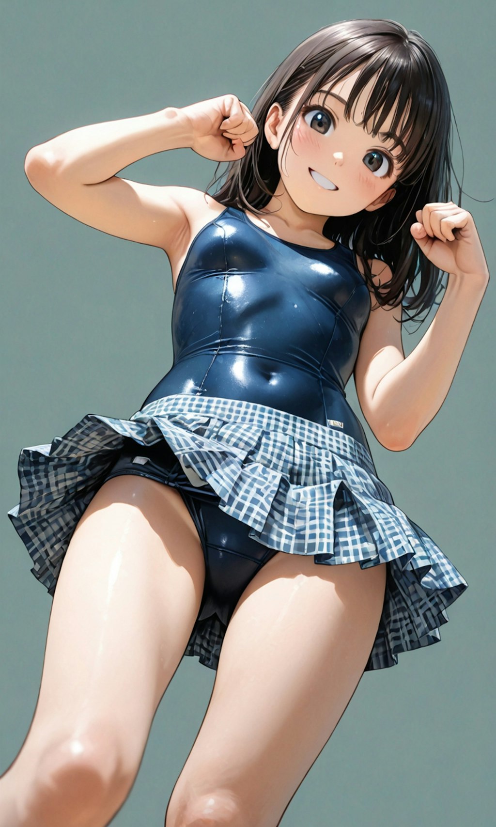 スク水とスカート