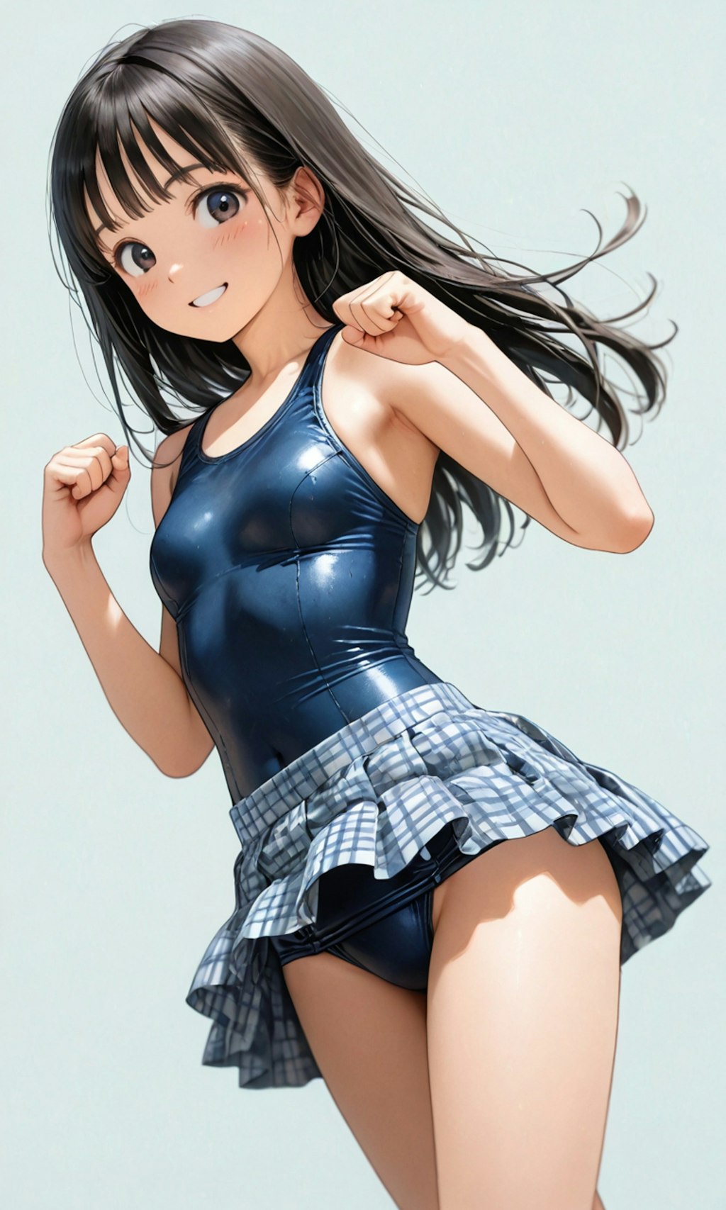 スク水とスカート