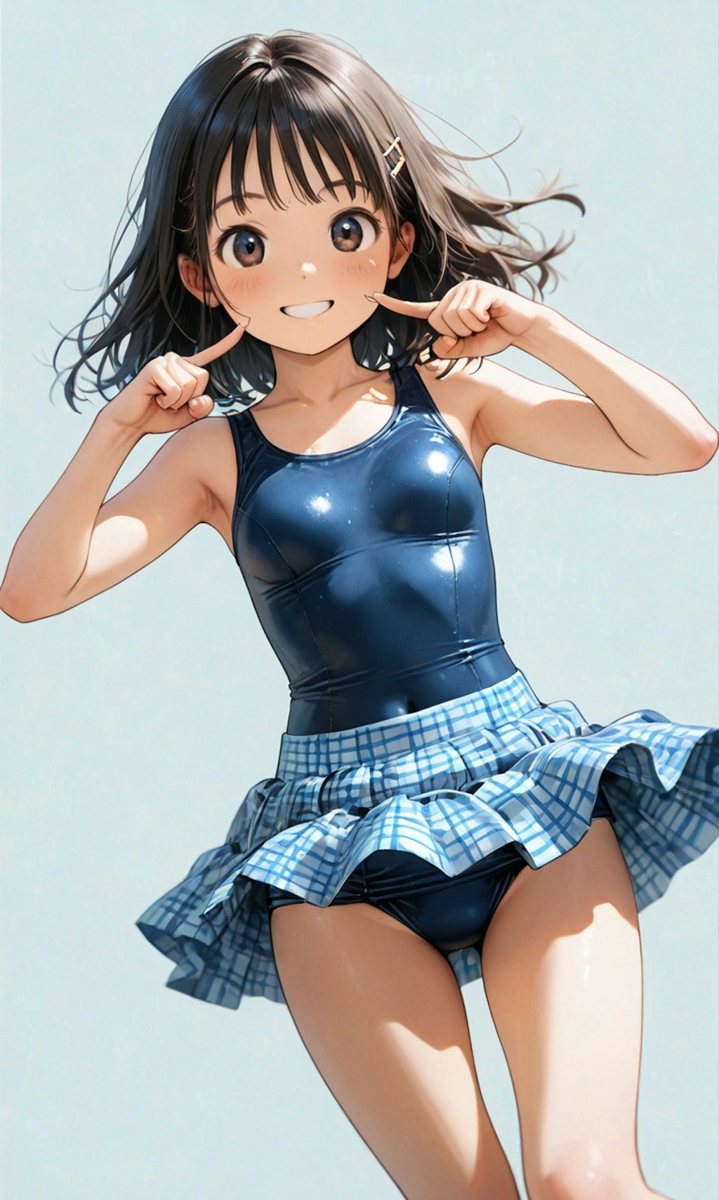 スク水とスカート