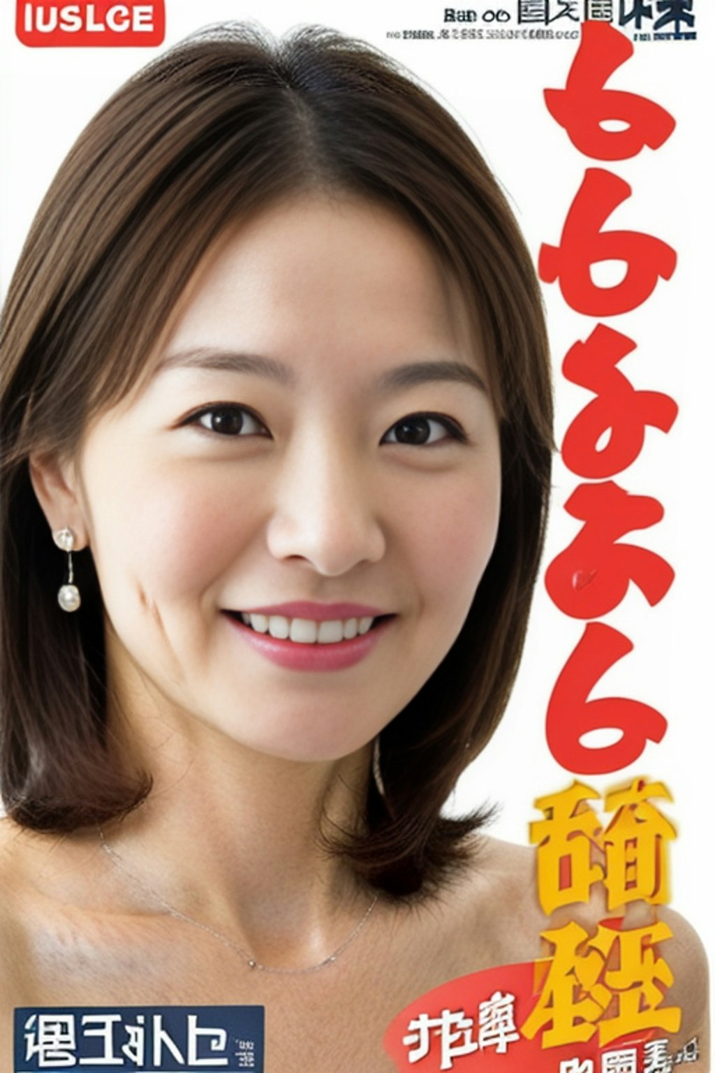 AI熟女党 選挙ポスター