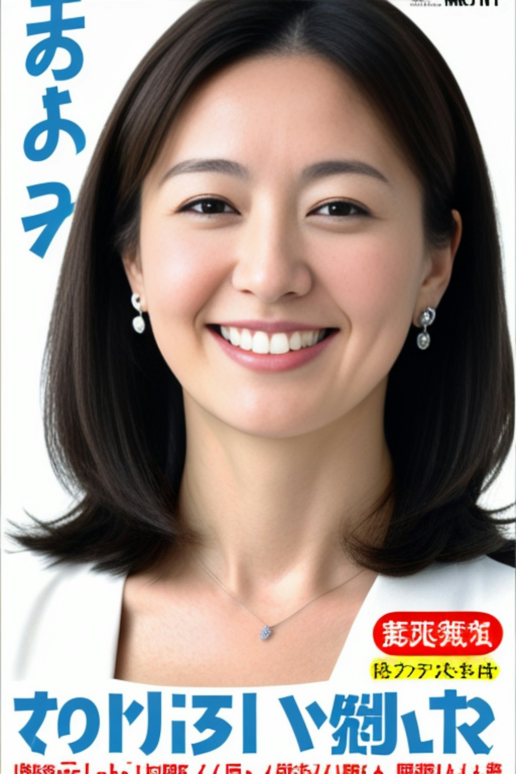 AI熟女党 選挙ポスター