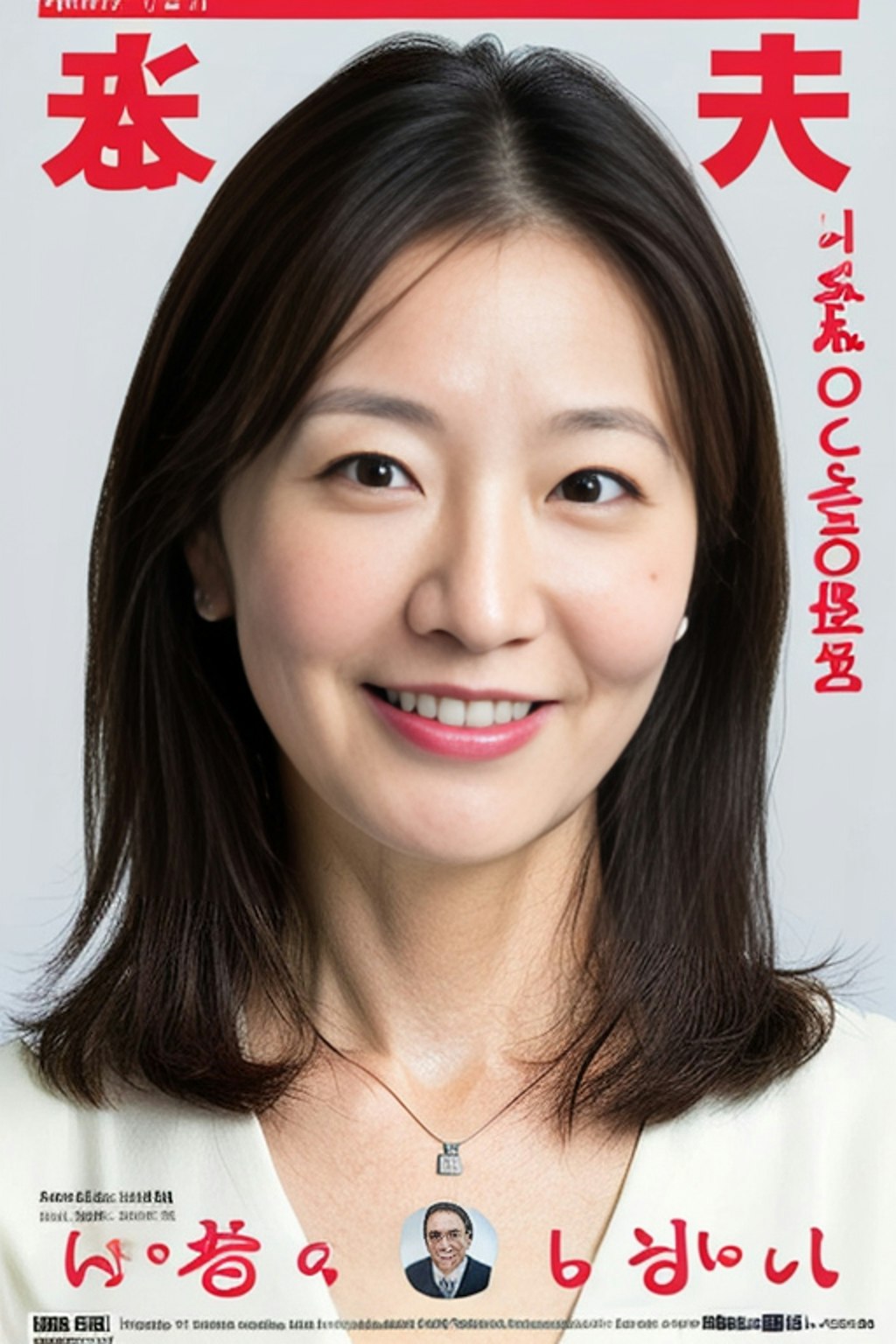 AI熟女党 選挙ポスター