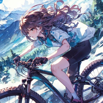 山道サイクリング
