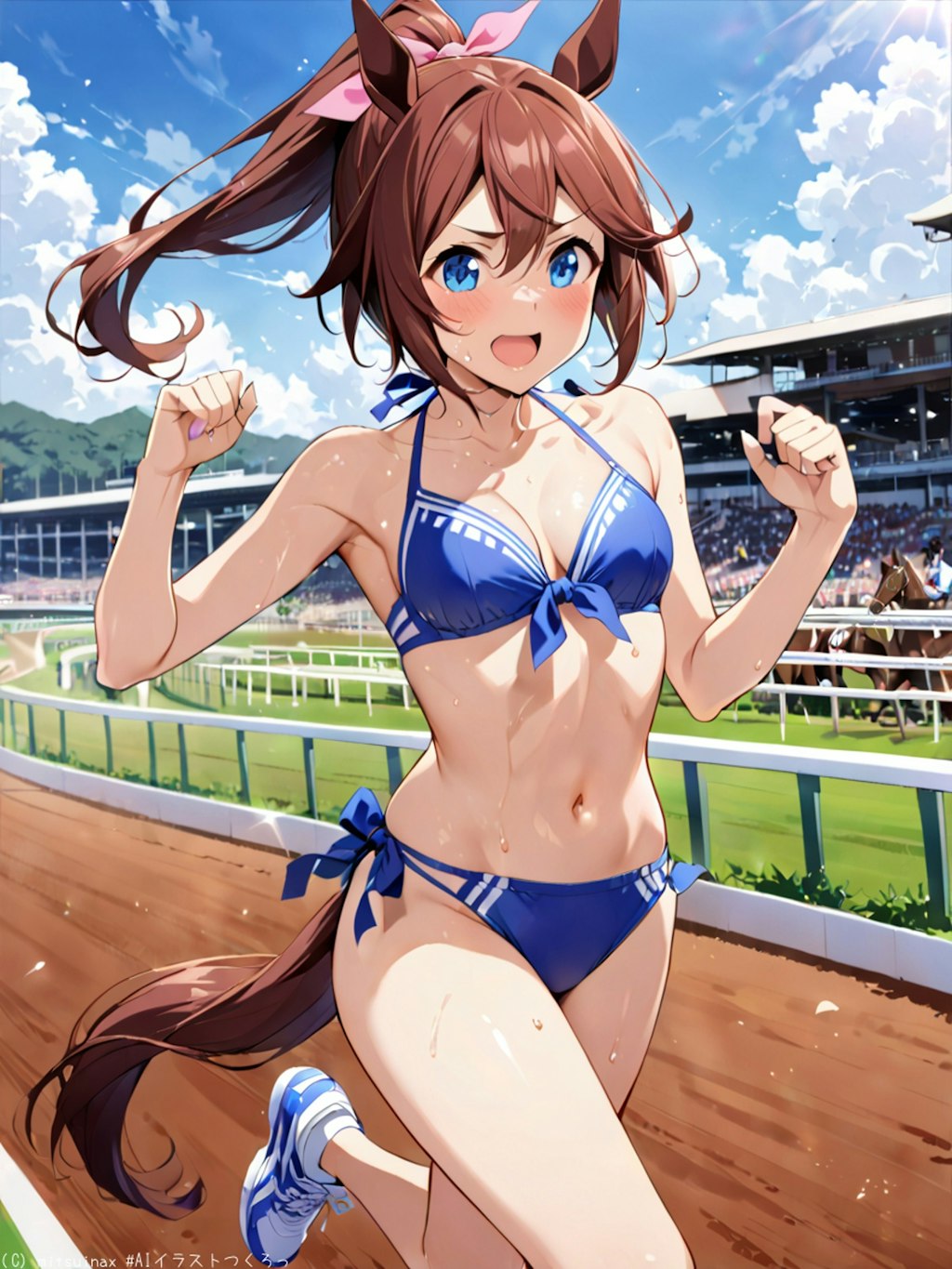 ビキニテイオー🐴👙❤️