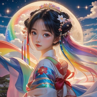 月虹のかぐや姫 (real)