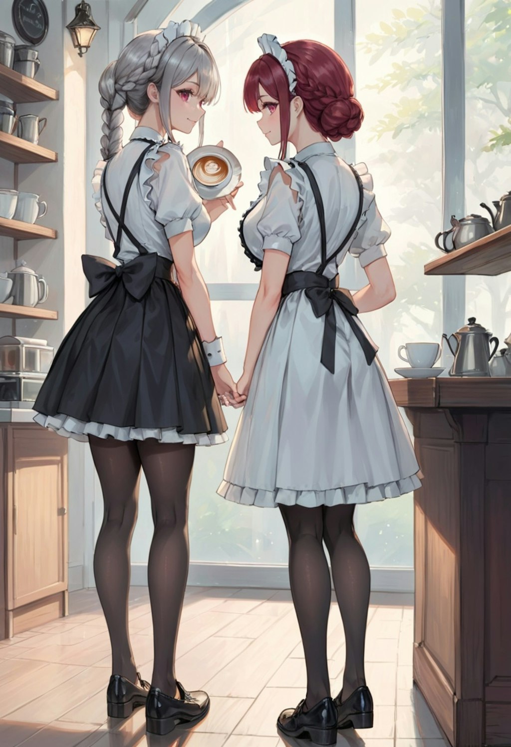 cafe maid S4_5 食品サンプル