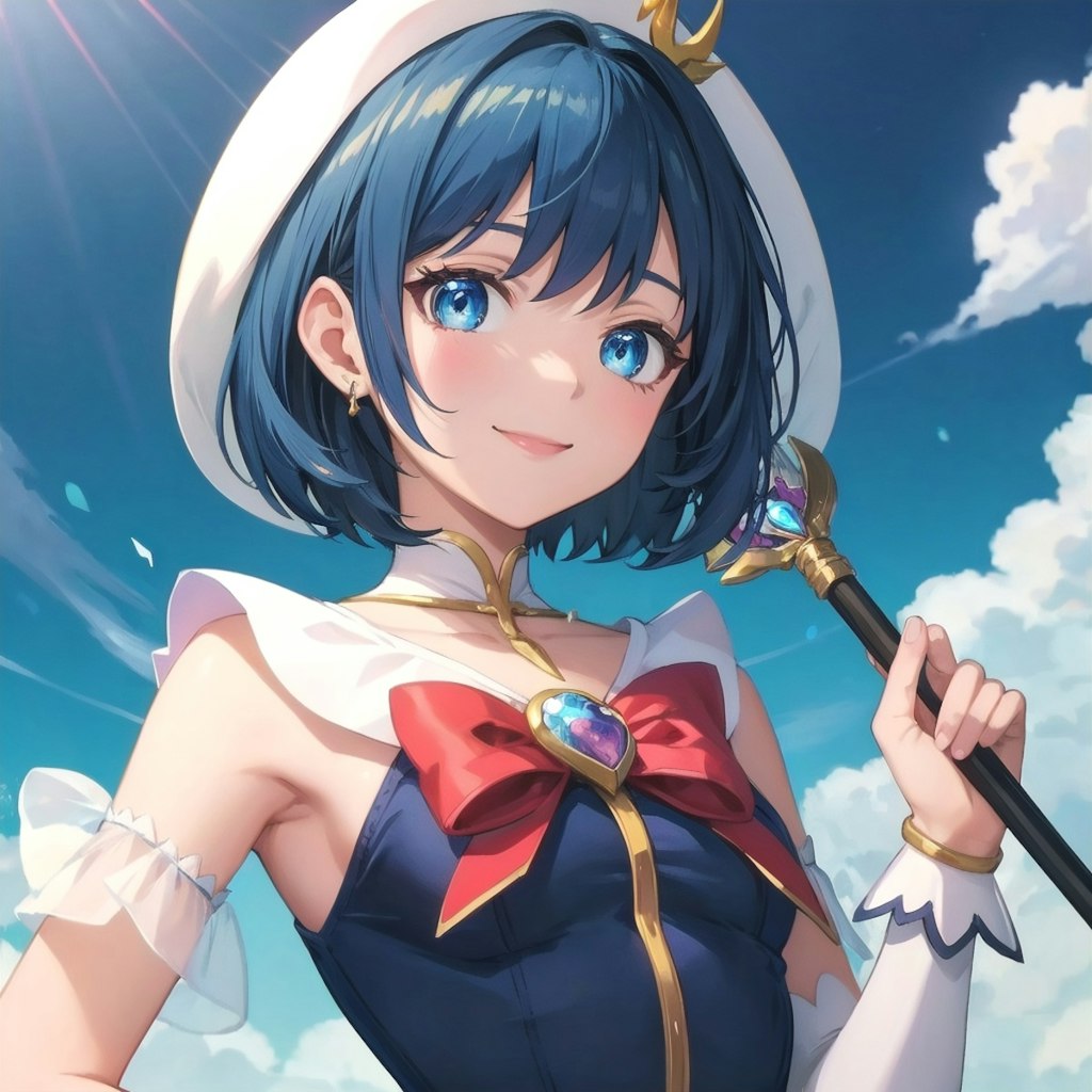 魔女っ娘の春空高くあいちゃんや　弾