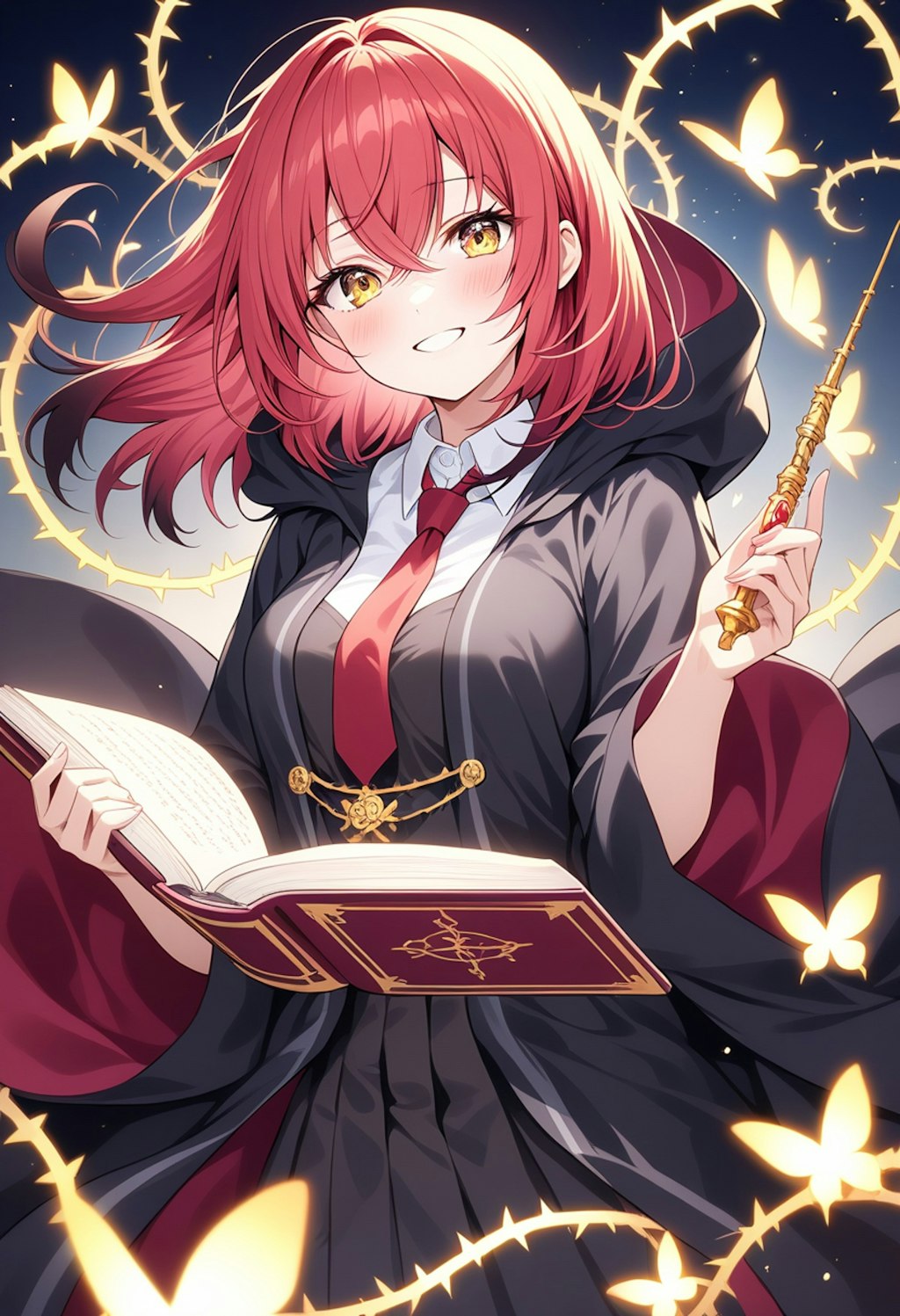 カトリーヌ(魔導書の解読)[days AI]