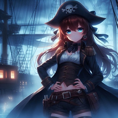 呪われた海賊少女