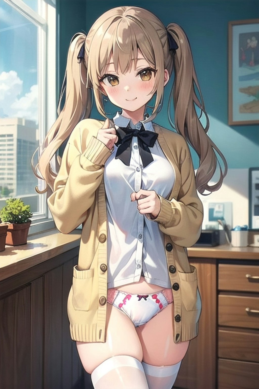 School twintails girl