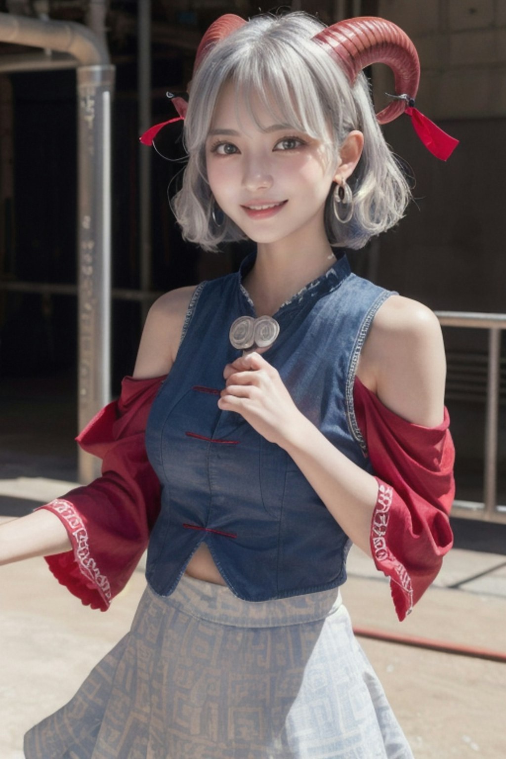 油田の看板娘