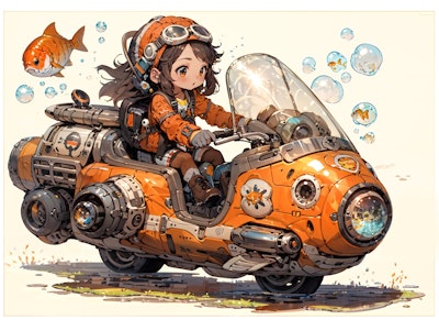 金魚バイク