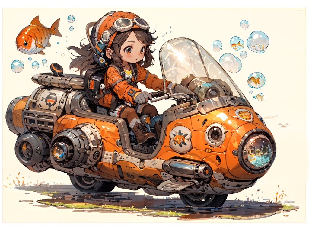 金魚バイク