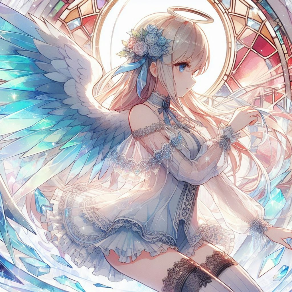氷属性の天使