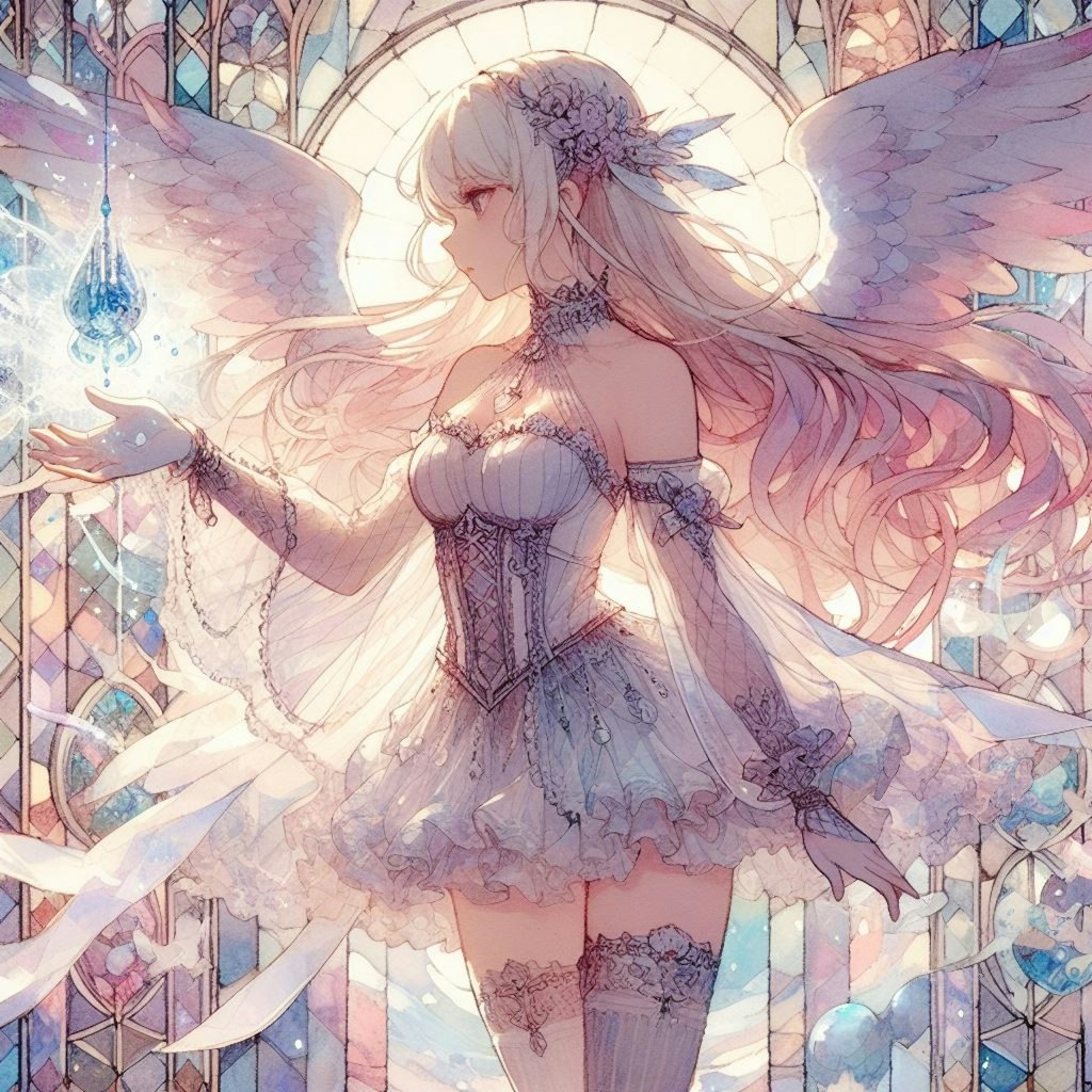 氷属性の天使