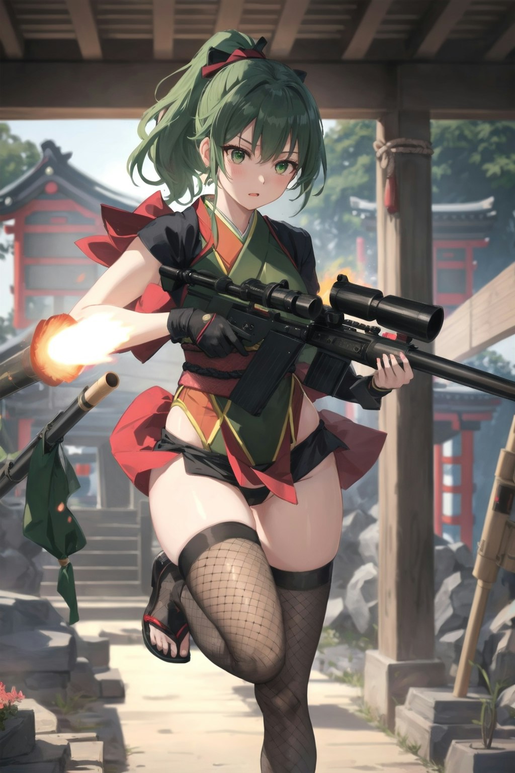 銃火器くノ一 2