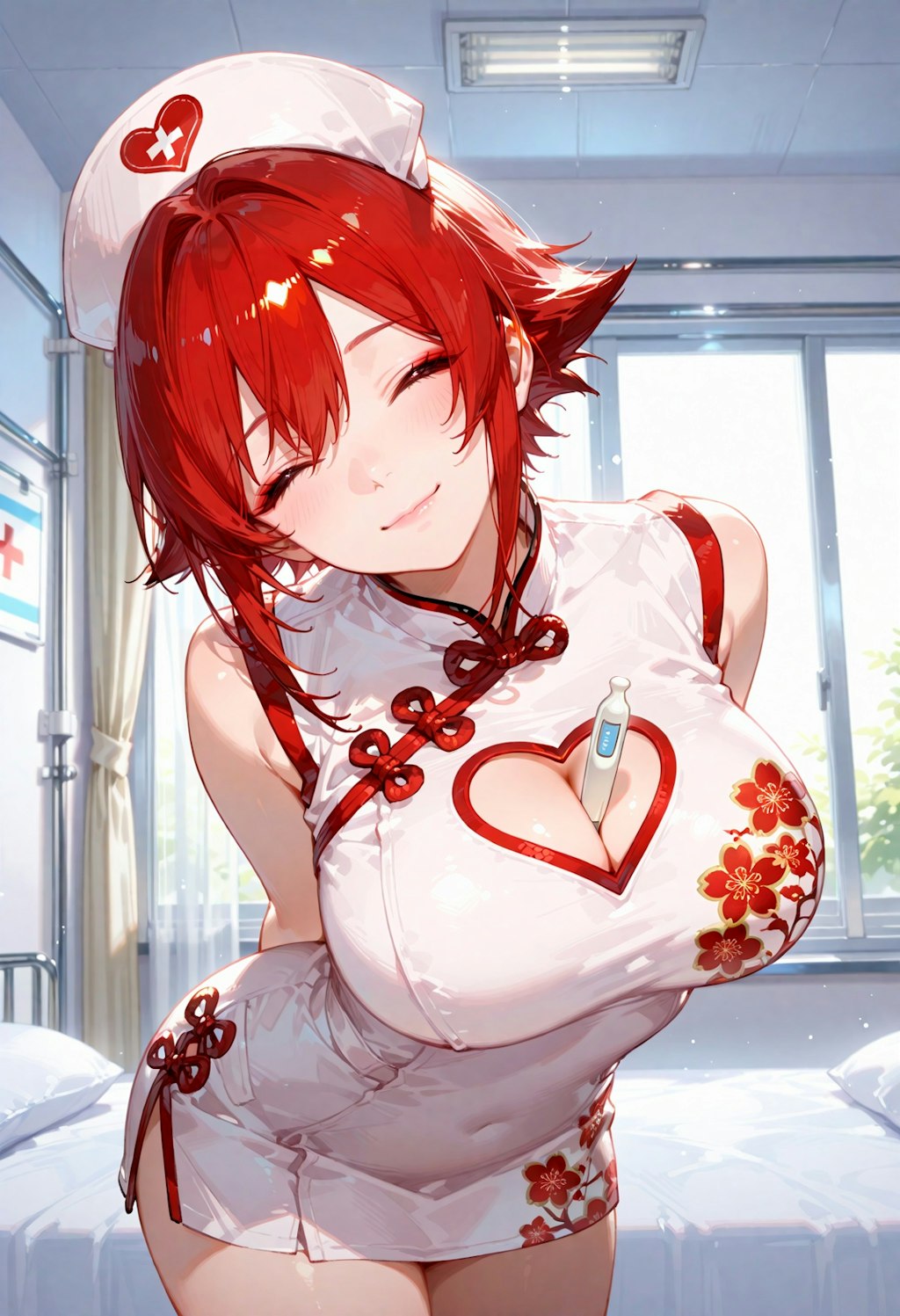 検温のお時間です。